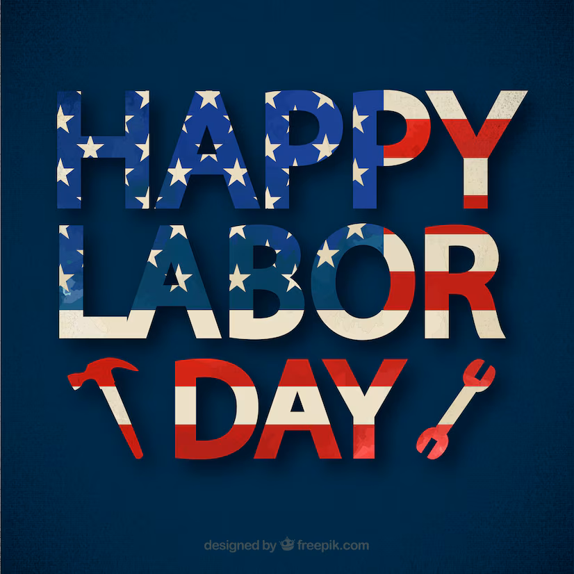 SERVICE DELAY: LABOR DAY, MONDAY SEPTEMBER 2ND